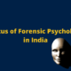 Status of Forensic Psychology in India